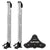 Minn Kota Raptor Bundle Pair - 10' Silver Shallow Water Anchors w/Active AnchoringFootswitch Included [1810633/PAIR]