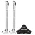 Minn Kota Raptor Bundle Pair - 10' White Shallow Water Anchors w/Active AnchoringFootswitch Included [1810631/PAIR]