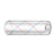 Trident Marine 5/8" x 50' Clear Reinforced PVC Hose Tubing RedBlue Tracer [162-0586]