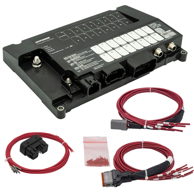 Maretron MPower 16-Channel DC Load Controller Module w/NMEA 2K w/J1  J2 Connectors [CLMD16-R]
