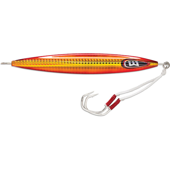 Williamson Kensaki 220 Jig - 6.75" - 7-3/4oz - Hot Sauce [KSJX220HS]