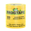 FrogTape CP 225 Medium-High Adhesion Masking Tape - 18MM x 55M x 12-Pack - Gold - Rated f/225F [105545]