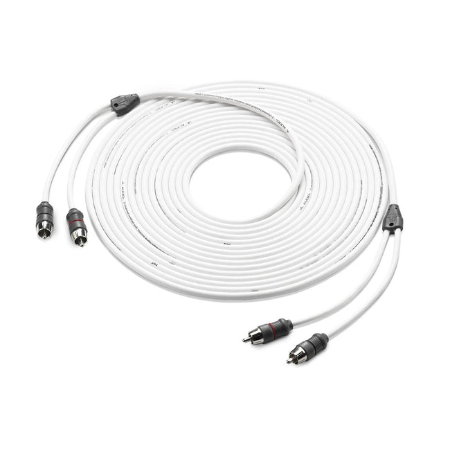 JL Audio 2-Channel 25' Marine Audio RCA Cable - XMD-WHTAIC2-25 [010-13415-00]