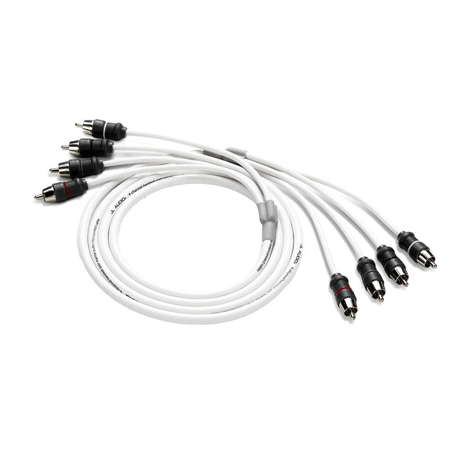 JL Audio 4 Channel 6' Marine Audio RCA Cable - XMD-WHTAIC4-6 [010-13473-00]