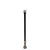 Seaview 12" Manually Folding Light Post w/316 Stainless Steel BaseLTBLED12C5 Navigation Light - Black [SVMHB112LEDSSB]