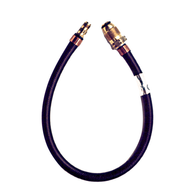 Trident Marine 20" Pigtail Hose Male Fitting x 1/4" Male Inverted Flare Fitting [1014-1401-20]