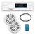Boss Audio MCK500WB.6 Kit w/MR500UAB, 2 MR6W Speakers, MRANT10 Antenna,White Remote *Refurbished [CRMCK500WB.6]