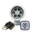 ACR RCL-50 LED White Searchlight w/URP-103 Wired Point PadURC-104 Master Controller [1982]