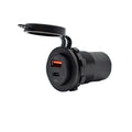 Bluewater Round Dual USB/USB-C Charger [3000-4001A]