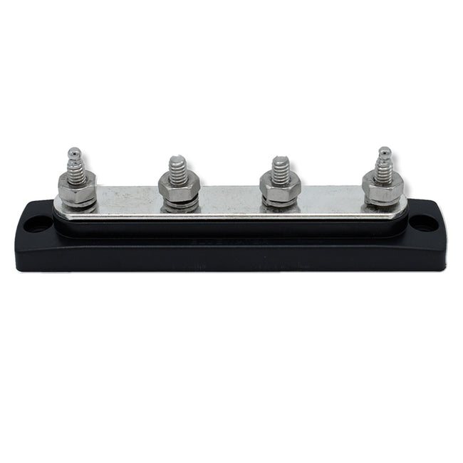 Bluewater Common Stud Busbar 4 Gang - Black [312303-B-020]