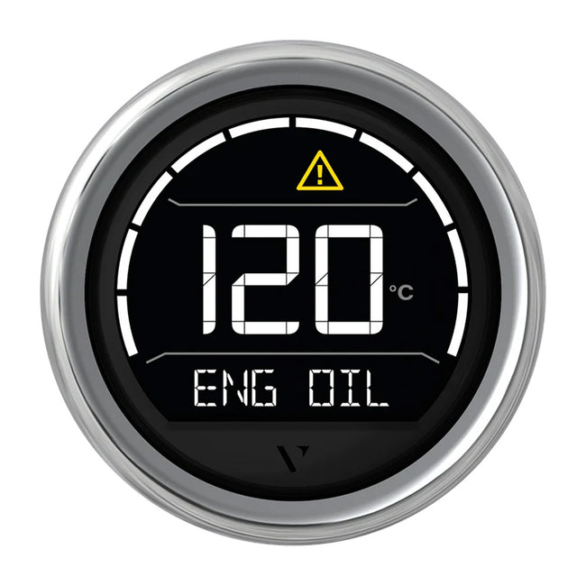 Veratron VL Digital 52 w/Round Chrome Bezel [B00205704]