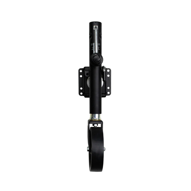 Powerwinch Select Series Jack - 1500lb, Bolt-On, Single Wheel, Carbon Black [21400-J-1500-B1-B-R]