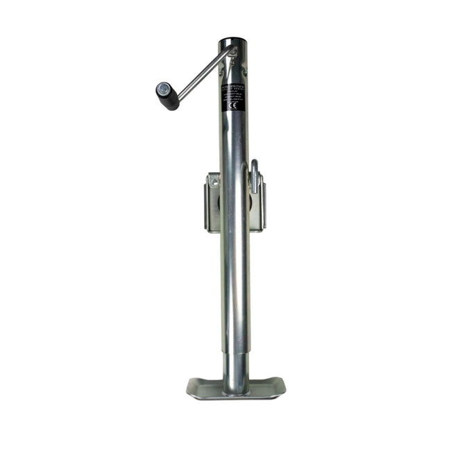 Powerwinch Utility Series Jack - 2500lb, Bolt-On, Flat Plate, Zinc [21500-J-2500-BF-Z-R]
