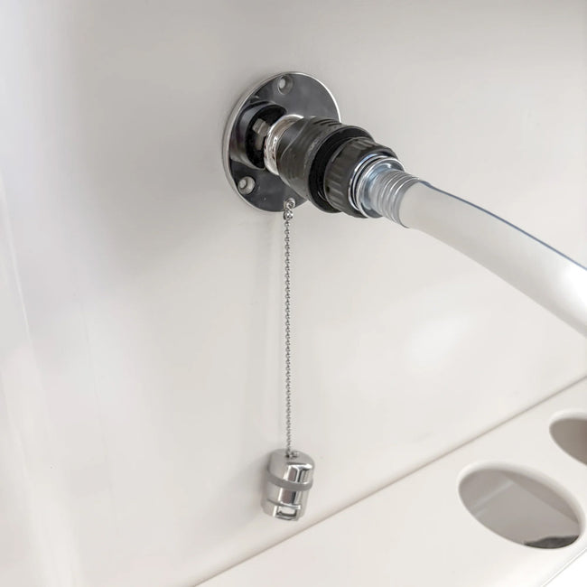 Flushmaster Quick Connect Water Fitting 1/2" Barb [SM-QCWFSS12]