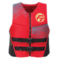 Full Throttle Men's Rapid-Dry Flex-Back Life Jacket - M - Red/Black [142500-100-030-26]
