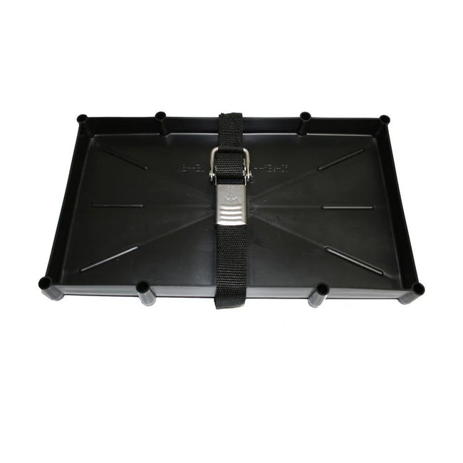 T-H Marine 31 Series Battery Holder Tray w/Stainless Buckled Strap [NBH-31-SSC-DP]