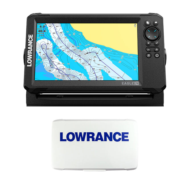 Lowrance Eagle Eye 9 Live w/T/M Transducer  C-MAP Inland Charts  Suncover [000-16659-001]