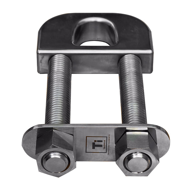 Ti-Tackle Titanium Transom D Ring - 6" Long Stud [TT-TRANSOM-DRING]