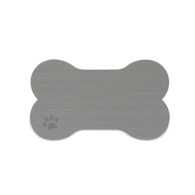 SeaDek Dog Bowl Mat - Storm Grey/Black - Medium - 12.5" x 24" [62714-90837]