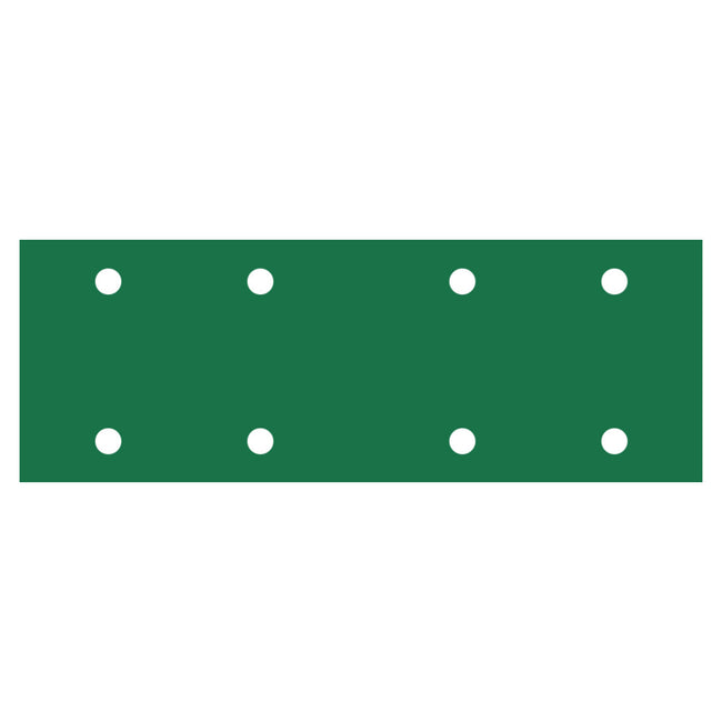 RUPES PROCUT Film Abrasive Sheets 70mm x 200mm (2.75" x 7.8") - 8 Holes - P60 Grit *Box of 50pcs [9.45FF060]