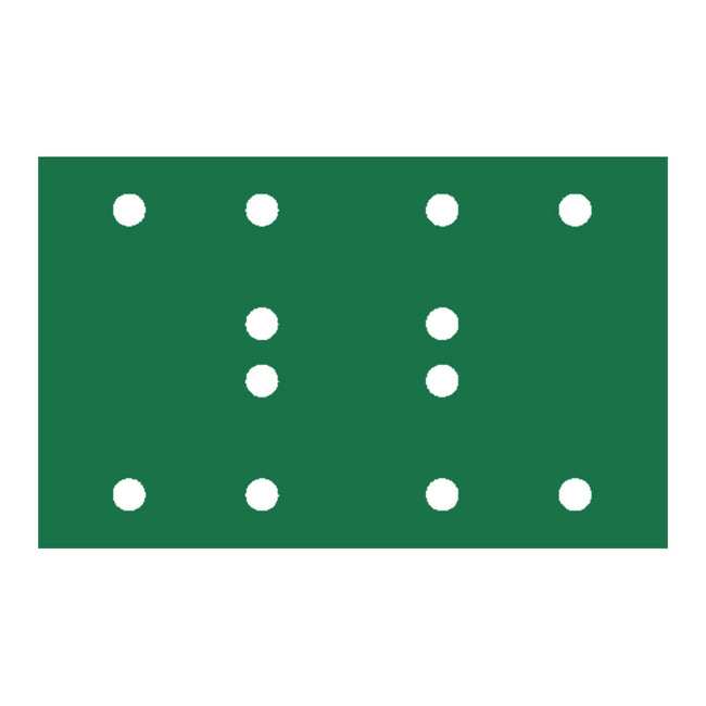 RUPES PROCUT Film Abrasive Sheet 80mm x130mm (3.15" x 5.1") - 12 Holes - P120 Grit *Box of 100pcs [9.45FB120]