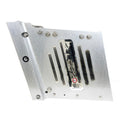 Bob's Machine 14" Setback Action Series Hydraulic Jack Plate - Silver [100-114001-NOPC-NOSPN-NG]