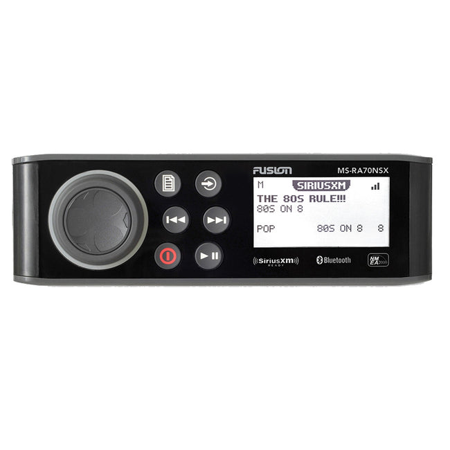 Fusion MS-RA70NSX Stereo w/AM/FM/BT/SiriusXM - 2-Zone *Remanufactured [010-N1516-30]
