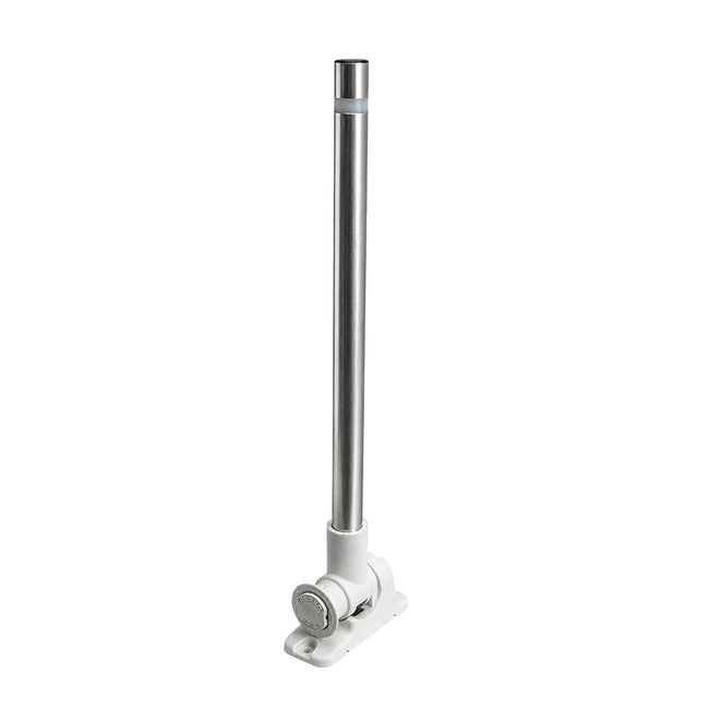 Perko 14" EZ Fold C-5 All-Round Navigation Light - Fore/Aft Rotation - White [1066DP1WHT]