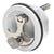 Whitecap Compression Handle - Nylon White/Stainless Steel - Locking [6228WC]