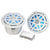 Poly-Planar MA-OC8 8" 500 Watt Waterproof Blue LED Speaker - White [MA-OC8]