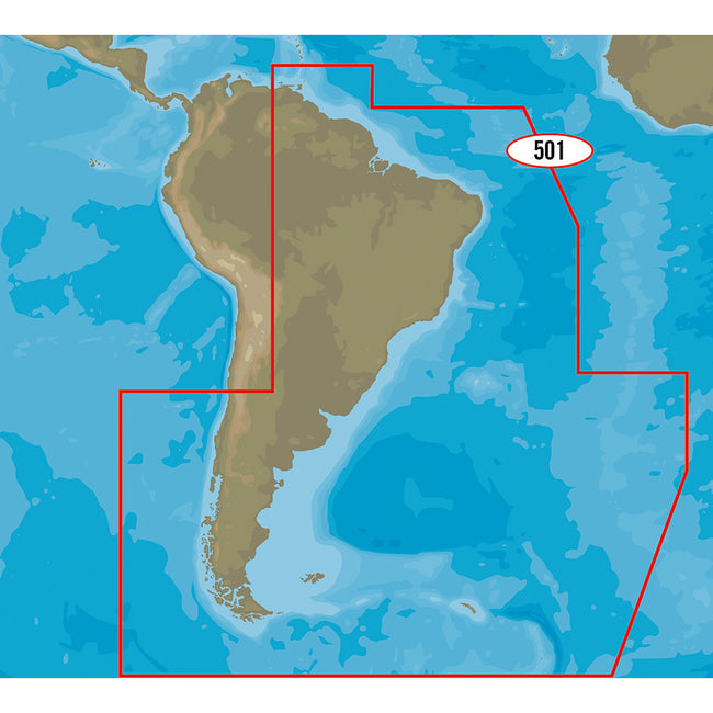 C-MAP 4D SA-D501 Gulf of Paria to Cape Horn [M-SA-D501-MS]