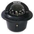 Ritchie F-50 Explorer Compass - Flush Mount - Black [F-50] - Rough Seas Marine