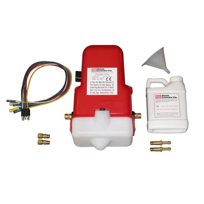 Boat Leveler 12vdc Universal Trim Tab Pump with Oil and Hose Fittings [12700UNIV] - Rough Seas Marine