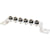 Blue Sea 2306 MiniBus 100AMP Common BusBar Grounding BusBar 6 x 8-32 Screw Terminal [2306] - Rough Seas Marine