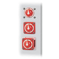 Blue Sea 6007 m-Series (Mini) Battery Switch Selector Four Position Red [6007] - Rough Seas Marine
