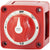 Blue Sea 6007 m-Series (Mini) Battery Switch Selector Four Position Red [6007] - Rough Seas Marine