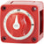 Blue Sea 6006 m-Series (Mini) Battery Switch Single Circuit ON/OFF Red [6006] - Rough Seas Marine
