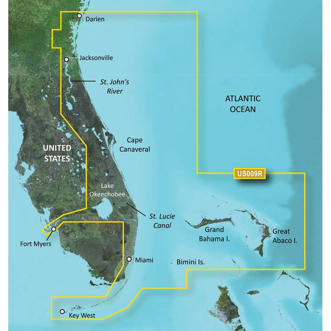 Garmin BlueChart g3 Vision HD - VUS009R - Jacksonville - Key West - microSD/SD [010-C0710-00] - Rough Seas Marine