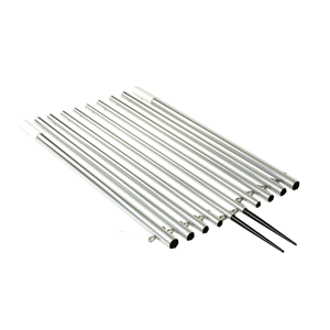 Lee's 18.5' Bright Silver Standard Poles f/ Sidewinder [AP3918] - Rough Seas Marine