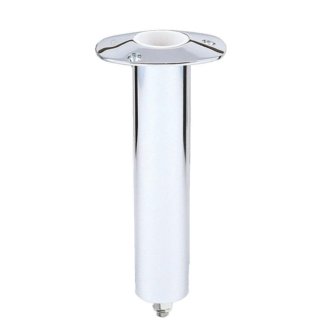 Lee's 0 Degree Stainless Steel Swivel Base Flush Mount Rod Holder - Extra Long Tube 2.25" OD X 14.5" Tube [RH577XL] - Rough Seas Marine