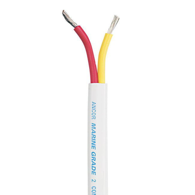 Ancor Safety Duplex Cable - 14/2 - 100' [124510] - Rough Seas Marine