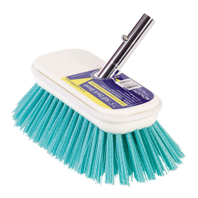 Swobbit 7.5" Stiff Cleaning Brush - Green [SW77355] - Rough Seas Marine