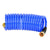 HoseCoil 15' Blue Self Coiling Hose w/Flex Relief [HS1500HP] - Rough Seas Marine