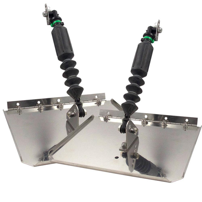 Nauticus ST1290-60 Smart Tab Trim Tabs 12 X 9 f/ 12-18' Boats w/60-150 HP [ST1290-60] - Rough Seas Marine