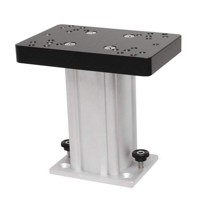 Cannon Aluminum Fixed Base Downrigger Pedestal - 6" [1904031] - Rough Seas Marine