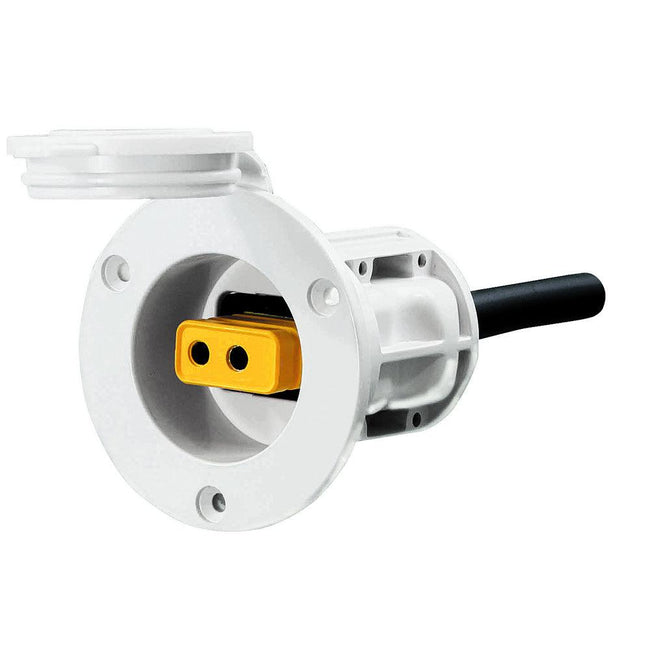 Cannon Flush Mount Power Port - White [1903013] - Rough Seas Marine