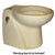 Raritan Atlantes Freedom w/Vortex-Vac - Household Style - Bone - Remote Intake Pump - Smart Toilet Control - 12v [AVHAR01203] - Rough Seas Marine