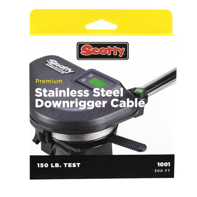 Scotty 300ft Premium Stainless Steel Replacement Cable [1001K] - Rough Seas Marine