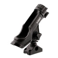 Scotty Powerlock Rod Holder Black w/241 Side/Deck Mount [230-BK] - Rough Seas Marine