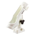 Scotty Powerlock Rod Holder White w/241 Side/Deck Mount [230-WH] - Rough Seas Marine